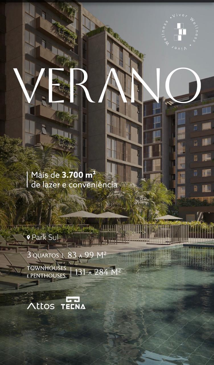 Penthouse Linear Verano, no coração do Park Sul